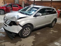 Salvage cars for sale from Copart Ebensburg, PA: 2010 Ford Edge SEL