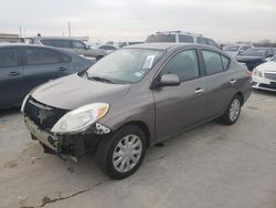 Vehiculos salvage en venta de Copart Grand Prairie, TX: 2013 Nissan Versa S