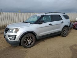 Salvage cars for sale at San Martin, CA auction: 2017 Ford Explorer Sport