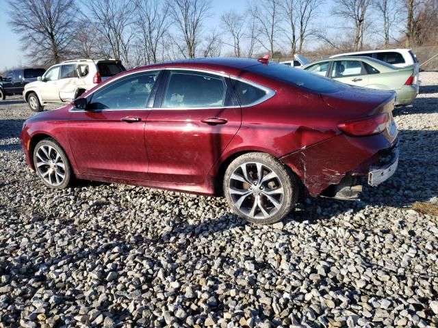 2016 Chrysler 200 C