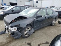 Vehiculos salvage en venta de Copart Vallejo, CA: 2007 Honda Accord SE