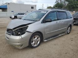 Salvage cars for sale at Opa Locka, FL auction: 2005 Toyota Sienna XLE