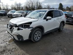 Subaru Forester salvage cars for sale: 2022 Subaru Forester Premium