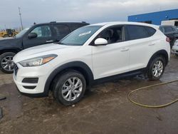 Salvage cars for sale at Woodhaven, MI auction: 2019 Hyundai Tucson SE