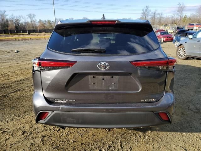 2020 Toyota Highlander XLE