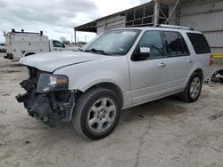 Salvage cars for sale from Copart Corpus Christi, TX: 2014 Ford Expedition Limited