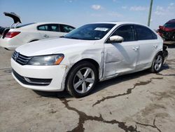 Volkswagen salvage cars for sale: 2013 Volkswagen Passat SE