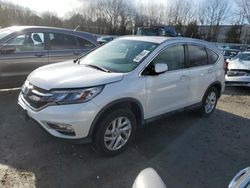 Salvage cars for sale at North Billerica, MA auction: 2016 Honda CR-V EXL