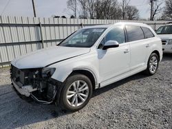 Salvage cars for sale from Copart Gastonia, NC: 2017 Audi Q7 Premium Plus