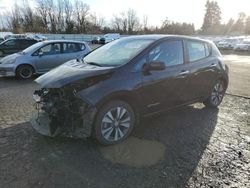 Salvage cars for sale at Portland, OR auction: 2015 Nissan Leaf S