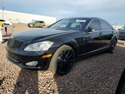 Salvage cars for sale at Phoenix, AZ auction: 2007 Mercedes-Benz S 550