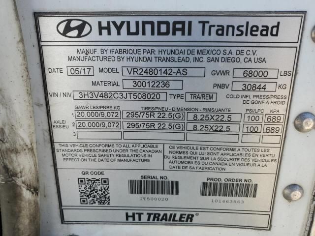 2018 Hyundai Trailers Trailer