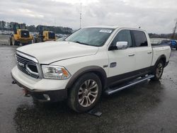 Salvage cars for sale at Dunn, NC auction: 2017 Dodge RAM 1500 Longhorn
