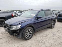 Salvage cars for sale at Houston, TX auction: 2021 Volkswagen Tiguan S