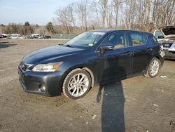 Salvage cars for sale at Candia, NH auction: 2011 Lexus CT 200