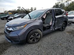 Honda salvage cars for sale: 2017 Honda CR-V LX