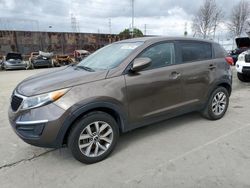 Salvage cars for sale from Copart Wilmington, CA: 2015 KIA Sportage LX