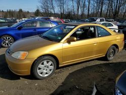 Salvage cars for sale from Copart Candia, NH: 2001 Honda Civic SI