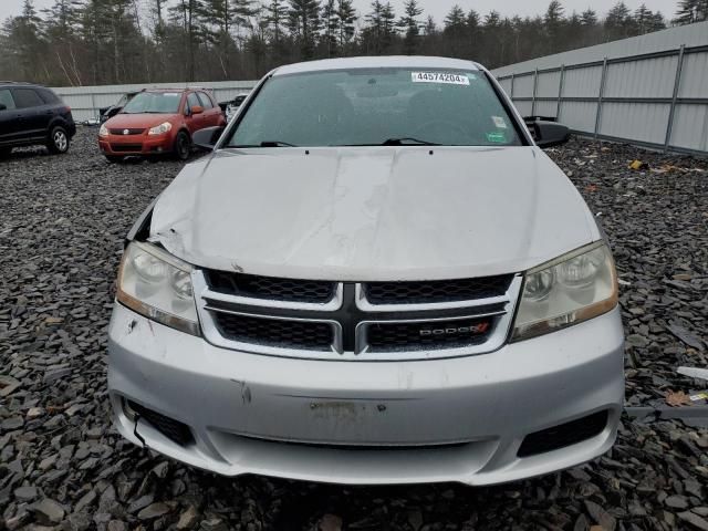 2012 Dodge Avenger SE