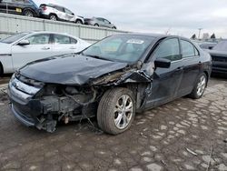 Salvage cars for sale at Dyer, IN auction: 2012 Ford Fusion SE