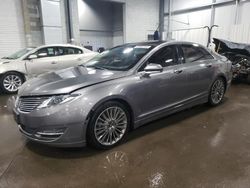 Salvage cars for sale from Copart Ham Lake, MN: 2014 Lincoln MKZ Hybrid