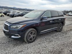 Salvage cars for sale from Copart Madisonville, TN: 2018 Infiniti QX60