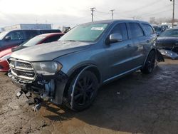 Salvage cars for sale at Chicago Heights, IL auction: 2012 Dodge Durango R/T