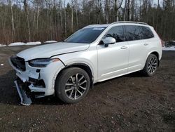Salvage cars for sale from Copart Bowmanville, ON: 2018 Volvo XC90 T6
