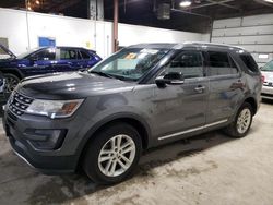 Salvage cars for sale from Copart Blaine, MN: 2016 Ford Explorer XLT