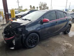 Salvage cars for sale from Copart Riverview, FL: 2016 Toyota Prius C
