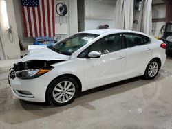Salvage cars for sale at Leroy, NY auction: 2014 KIA Forte EX