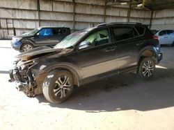 Salvage cars for sale from Copart Phoenix, AZ: 2018 Toyota Rav4 LE