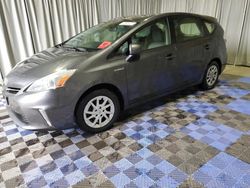 Salvage cars for sale from Copart Graham, WA: 2013 Toyota Prius V