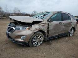 Salvage cars for sale from Copart Columbia Station, OH: 2018 Chevrolet Equinox LT