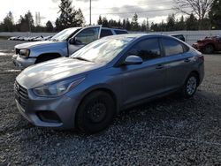 Salvage cars for sale at Graham, WA auction: 2018 Hyundai Accent SE