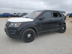 Salvage cars for sale from Copart San Antonio, TX: 2018 Ford Explorer Police Interceptor