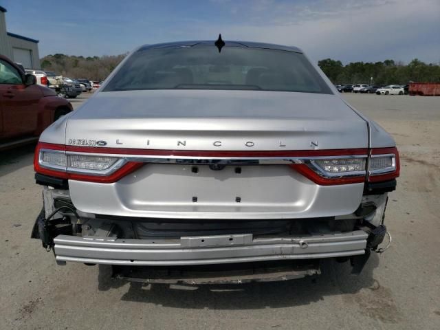 2018 Lincoln Continental Select