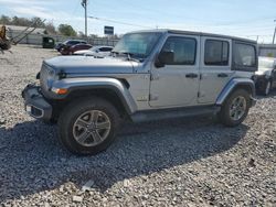 Jeep Wrangler salvage cars for sale: 2020 Jeep Wrangler Unlimited Sahara