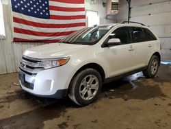 Salvage cars for sale from Copart Lyman, ME: 2013 Ford Edge SEL