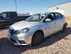 Nissan salvage cars for sale: 2017 Nissan Sentra S