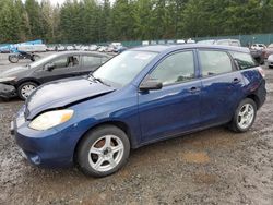 Salvage cars for sale at Graham, WA auction: 2007 Toyota Corolla Matrix XR