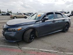 Honda salvage cars for sale: 2024 Honda Civic Sport