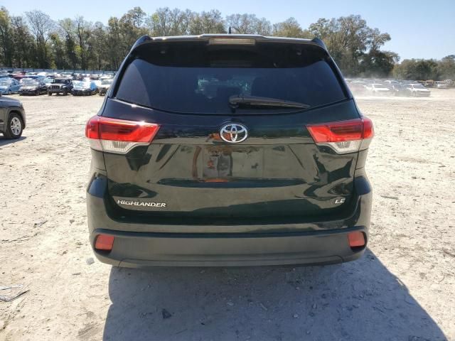 2019 Toyota Highlander LE