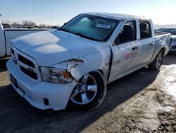 Salvage cars for sale from Copart Cahokia Heights, IL: 2018 Dodge RAM 1500 ST