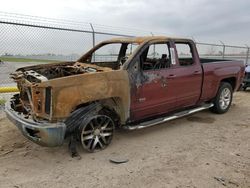 Salvage trucks for sale at Houston, TX auction: 2015 Chevrolet Silverado C1500 LT