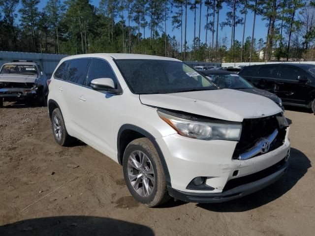 2015 Toyota Highlander LE