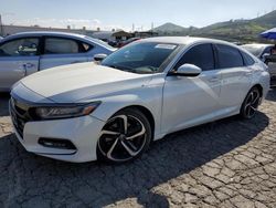 Salvage cars for sale at Colton, CA auction: 2018 Honda Accord Sport