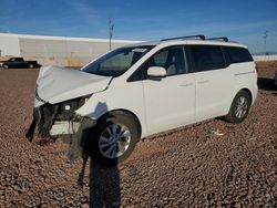Salvage cars for sale at Phoenix, AZ auction: 2016 KIA Sedona LX