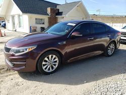 Salvage cars for sale from Copart Northfield, OH: 2016 KIA Optima LX