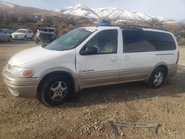 2002 Pontiac Montana Luxury